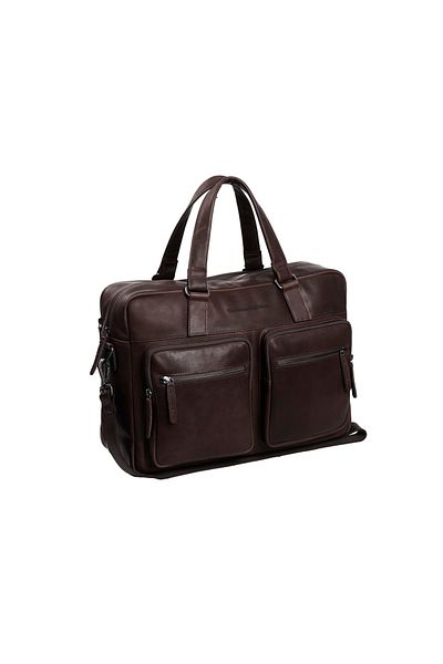 The Chesterfield Brand Geanta de laptop din piele naturala, The Chesterfield Brand, Misha 17 inch