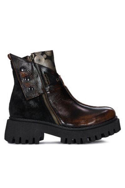 maciejka women's ankle boots 06140-25/00-7 gold