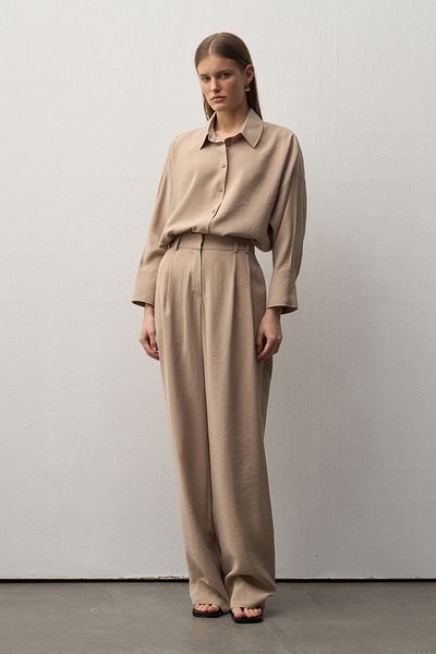 mathilda store Women's Mink Lora Palazzo Trousers
