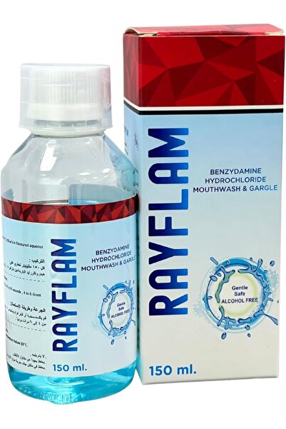 Rayflam غسول الفم والغرغرة ببنزيدامين هيدروكلوريد