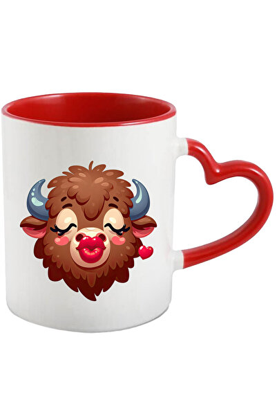 StoryGift Romania Cana cu un zimbru care da un pupic | ilustratie | Valentine...