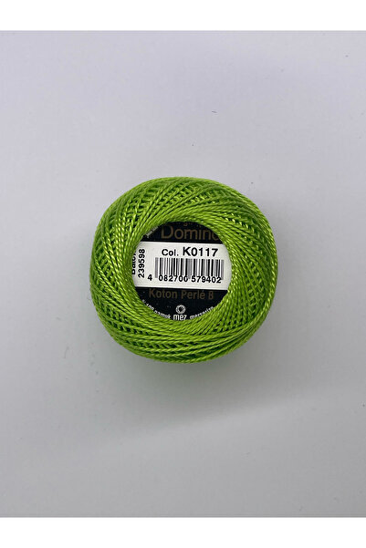 domino Κοτόν Περλέ Νο 8 Κλωστή Κεντήματος