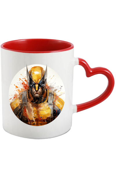 StoryGift Romania Cana Cu X-Men, Wolverine, Mutant, Costum, Marvel, Multicolo...