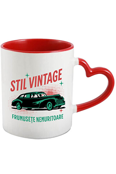 StoryGift Romania Cana masina stil vintige frumusete nemuritoare masina clasi...