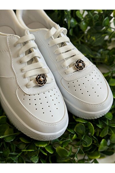 Crocs İncili Gül Ayakkabı Süsü/İnci Güllü Ayakkabı Charm/Ayakkabı Aksesuar