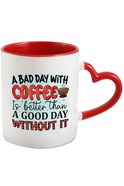 StoryGift Romania Cana cu mesajul „O zi proastă cu cafea e mai bună decât o z...