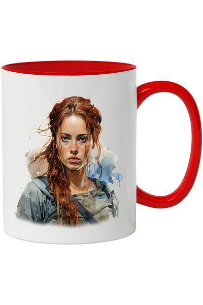 StoryGift Romania Mug With Sansa Stark, Game of Thrones, Character, TV Series, Multicolor 330 ml,, With ,STG