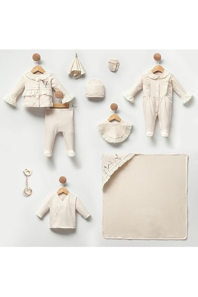 Cassiope Organic Cotton Baby Girl 10 Pack Hospital Release