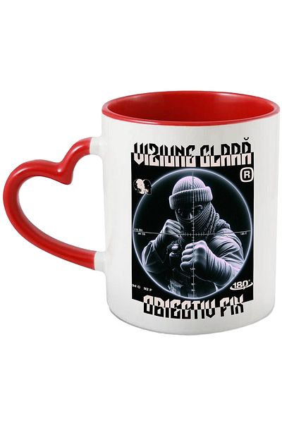 StoryGift Romania Mug Man Bataus Thief Clear Vision, Fixed Objective!, 330ml, Ceramic with Ini Handle, With ,STG
