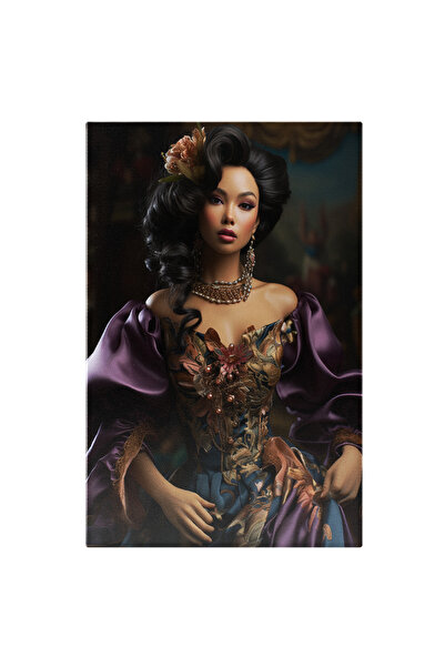 StoryGift Romania Tablou Canvas: Printesa Mulan Lucrari De Arta, Croiala Cost...