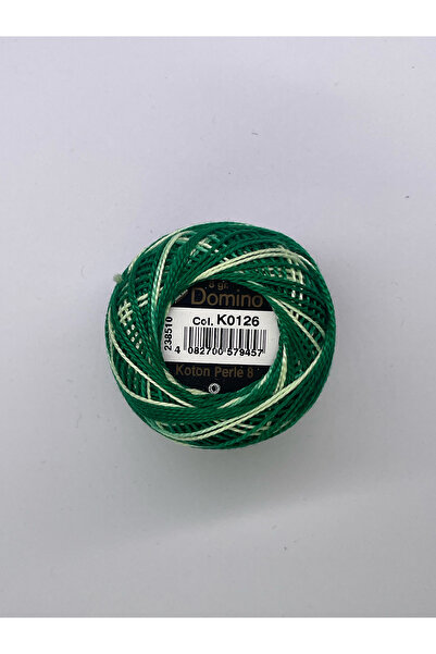 domino Κοτόν Πέρλε Νο 8 Μαρμάρινο νήμα κεντήματος