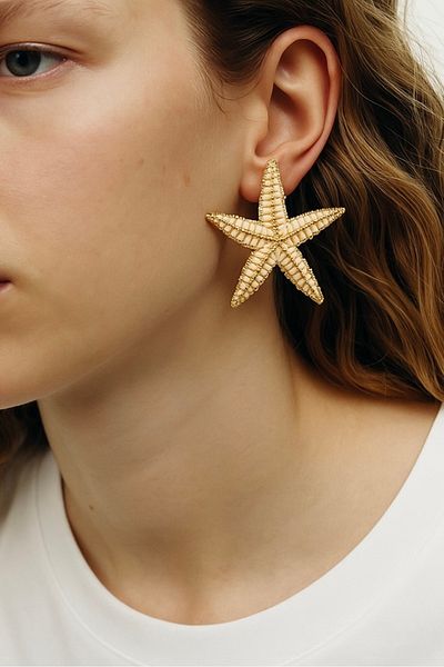 stravis Starfish Earrings