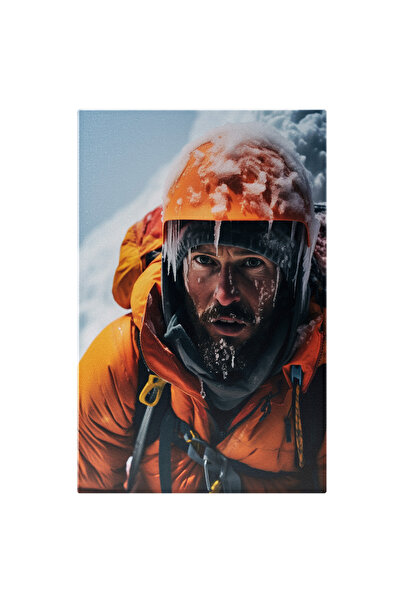 StoryGift Romania Tablou Canvas: Portret Om In Antartica Inghetat In Costum P...