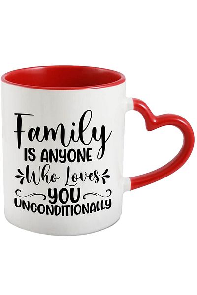 StoryGift Romania The mug with the message that says everyone loves you unconditionally can mean, With, STG.
