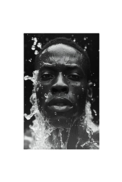 StoryGift Romania Tablou Canvas: Simfonie De Alb Si Negru În Portretul Unui B...