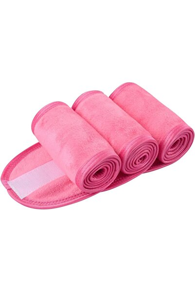 LA PERLA TECH عصابة رأس سبا - أغطية رأس للنساء، عصابات رأس ناعمة للمكياج لغسل الوجه، أغطية رأس 3 قطع