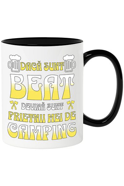 StoryGift Romania Mug If I'm drunk, it's my friends' fault, fun, 330ml, Ceramic with , With ,STG.