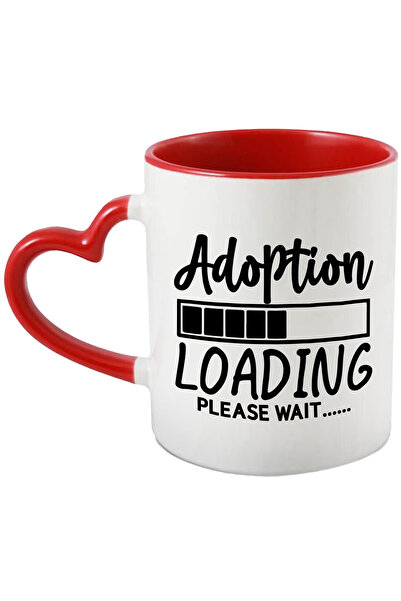 StoryGift Romania Cana cu textul "Adoption loading, please wait" - adoptia se incarca, asteptati c, Cu ,STG