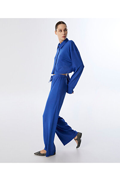 Twist Elastic Waist Pants