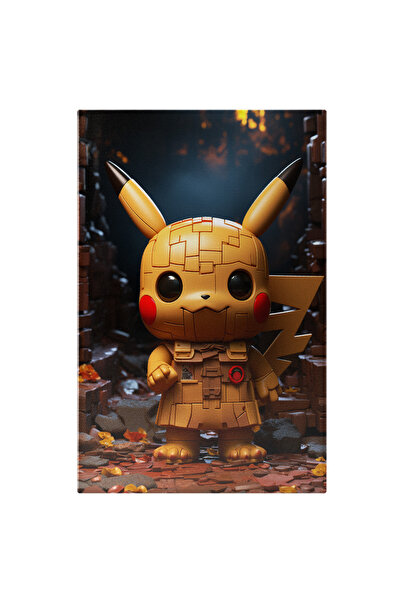 StoryGift Romania Tablou Canvas: Pikachu Personajul Preferat Din Pokemon Isi Continua Batalia- Pentru Iubitorii