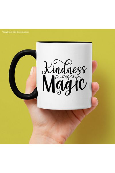 StoryGift Romania Heart mug for people who believe kindness is magic with M, Cu, STG