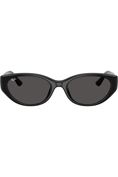 Ray-Ban Ochelari de soare pentru femei rb4457d 6677/87 55, plastic, negru, 55 mm