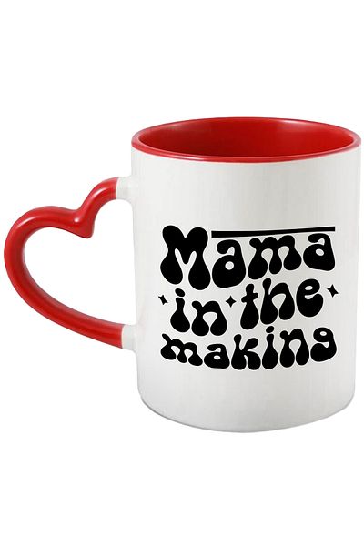 StoryGift Romania Mug for pregnant women with the message "Mother in the making" - mother in the making c, Cu,STG.