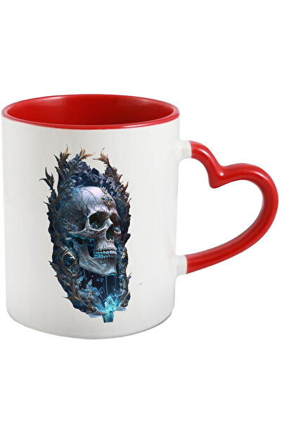 StoryGift Romania Cana Cu Craniu Lumina Albastra, Diamant, Bijuterii, Infrico...