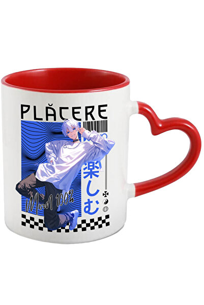 StoryGift Romania Cana Plăcere mod 100% fata stil anime desene animate, 330ml, Ceramica cu Maner I, Cu ,STG