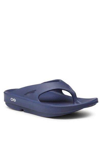 Oofos men's flip flops OORIGINAL blue