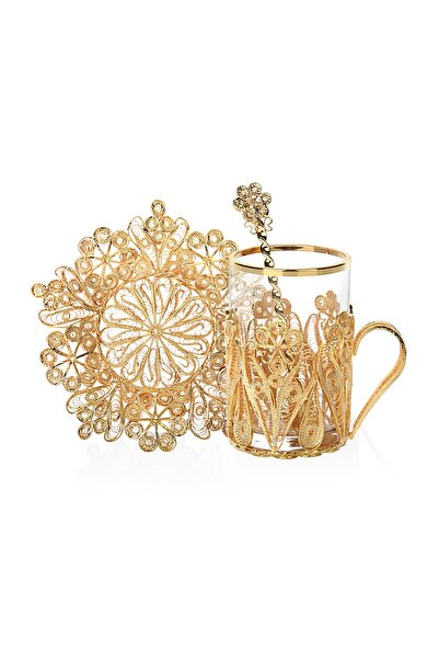 Decorium Ars 3111 12 Prc Tlkr Zarafet Çay Tk Altın