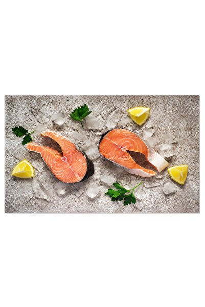 StoryGift Romania Tablou Canvas: Sanatate Din Mari Si Oceane - Somon, Condime...