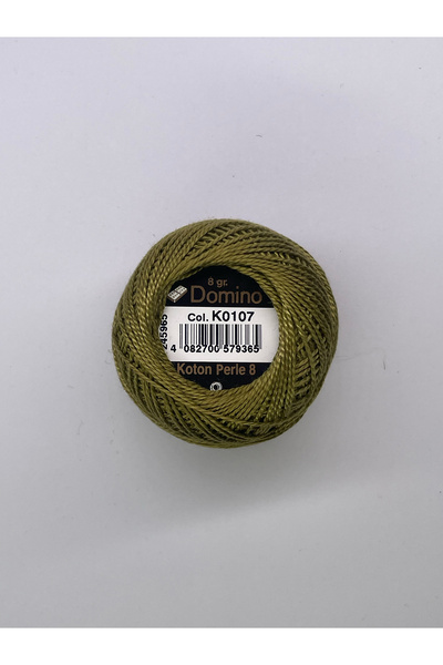 domino K0107 - Koton Perle No 8 Number Embroidery Thread