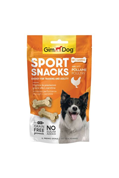 Gimdog Sportsnacks Tavuklu Köpek Ödül Maması Tablet 60 gr