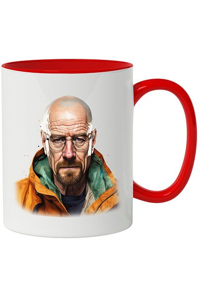 StoryGift Romania Mug With Walter White, Character, Breaking Bad, TV Series, Multicolor 330 ml, Wax, With ,STG
