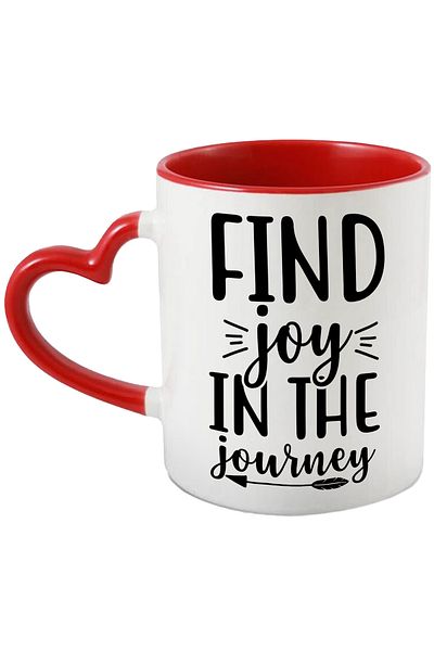 StoryGift Romania Mug with motivational message "Find joy in the journey" - find joy in the journey, With ,STG.