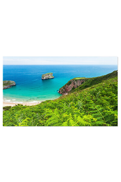 StoryGift Romania Tablou Canvas Peisajul Tropical Fermecator Al Plajelor Din ...