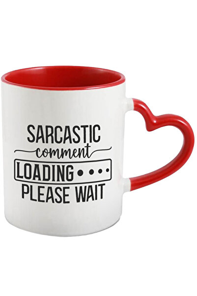 StoryGift Romania Cana cu textul "Comentariul sarcastic se incarca... Astepta...