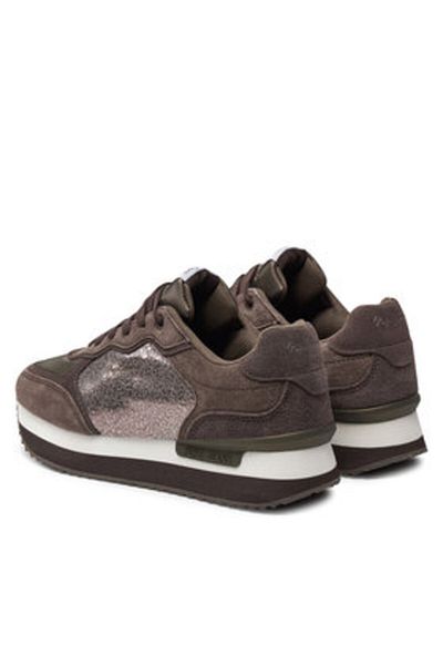 Pepe Jeans women's sneakers PLS60024 brown