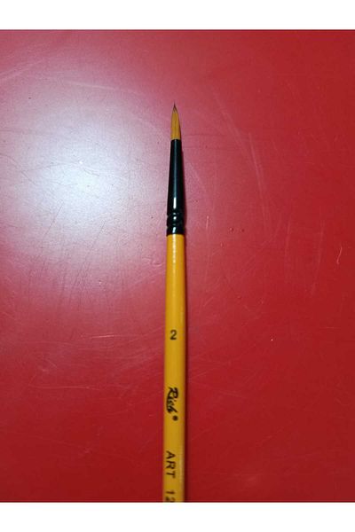 Rich 123 Series Round Tip Multi-Purpose Quality Synthetic Detail Brush No:2