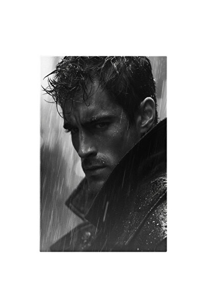 StoryGift Romania Tablou Canvas: Frumusețea Bărbatului Din Ploaia Torențială ...