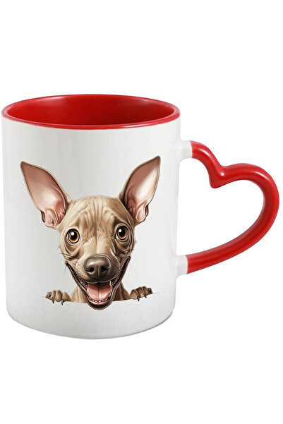 StoryGift Romania Cana cu un catel vesel | ilustratie | se uita peste gard | ...