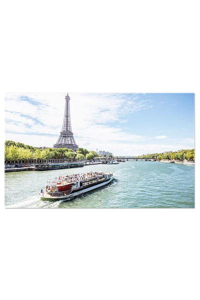 StoryGift Romania Tablou Canvas Peisaj Cu Vedere Asupra Parisului, Franta, Turnul Eiffel, Skyline, Arhitectura, L