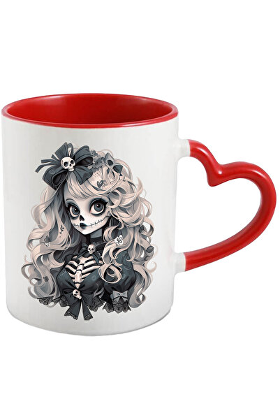 StoryGift Romania Cana cu o fata costumata intr-un schelet | ilustratie | Hal...