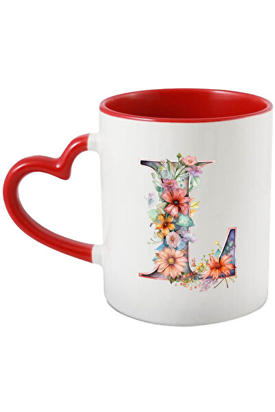 StoryGift Romania Cana cu litera "L", ilustratie, pentru copii, scoala, elev, flori, abecedar, alf, Cu ,STG