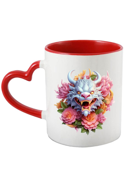 StoryGift Romania Cana cu un dragon chinezesc, ilustratie, anul dragonului, n...