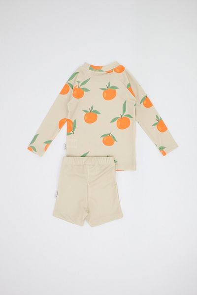 rg kidsstore Baby Long Sleeve Shorts Swimsuit
