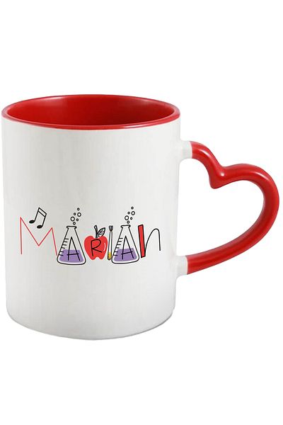 StoryGift Romania Mug With The Name Marian, And Funny Message, Curious, Sociable, Galagio, 330ml, Ceram, With,STG