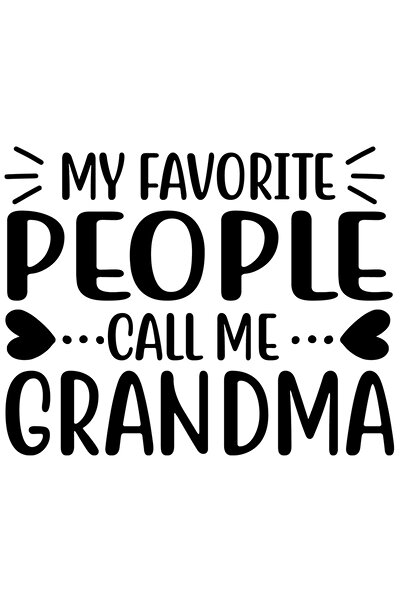 StoryGift Romania Sticker Eticheta 40CM Exterior pentru o bunica care se simt...