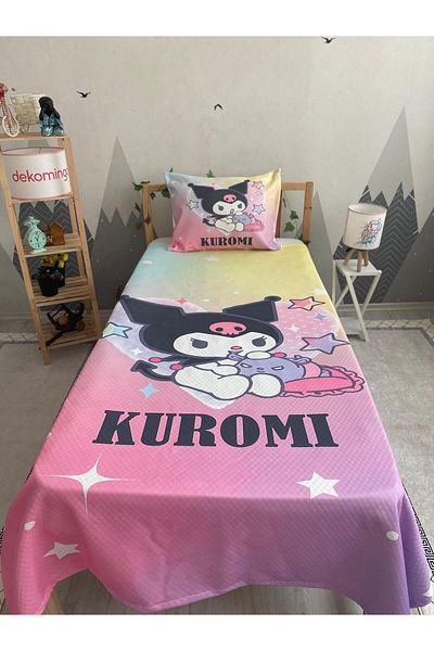 dekomingo Rainbow Kuromi̇ Baby and Children's Room Pipe Set
